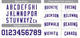 Custom White Purple-White Classic Style Authentic Football Jersey